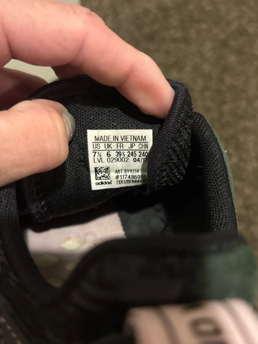 adidas NMD Women’s Size 7.5 Black Sneakers